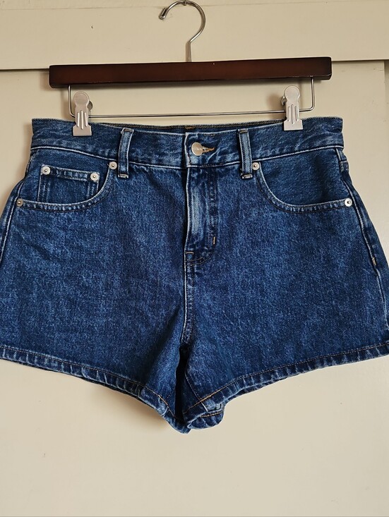 J. Crew Pants - J.Crew Medium Blue High-Waist Denim Shorts Size 25